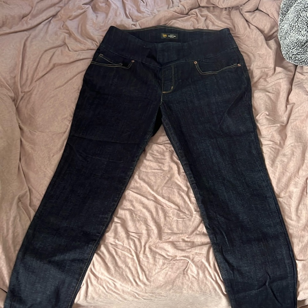 Lee Plus Slim Fit Skinny Leg Mid-Rise Sculpting PETITE